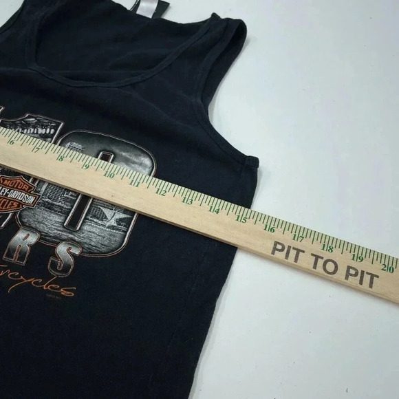 Harley Davidson Tank Top Womens black M 4004 - Picture 8 of 9